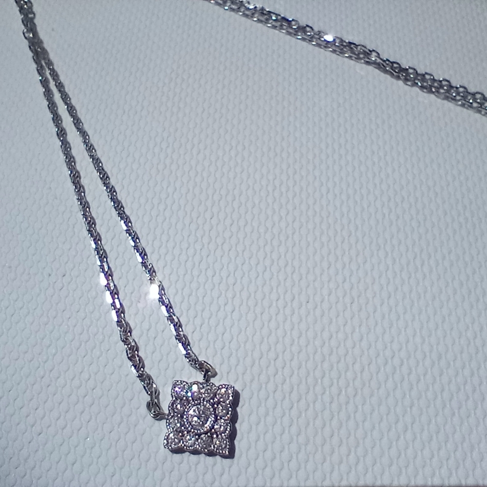 Stone Paris Sweety 18K WG Diamond Neklace